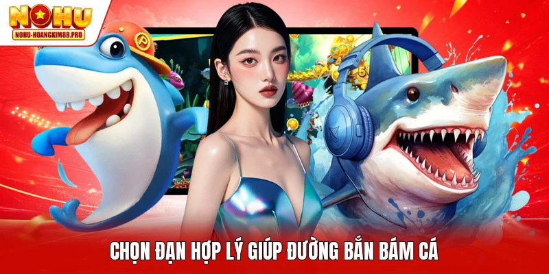Chọn đạn hợp lý giúp đường bắn bám cá