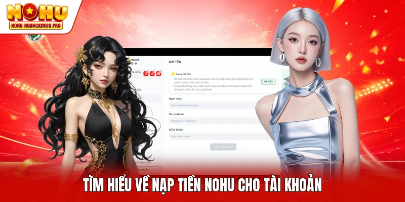 Tìm hiểu về nạp tiền NOHU cho tài khoản